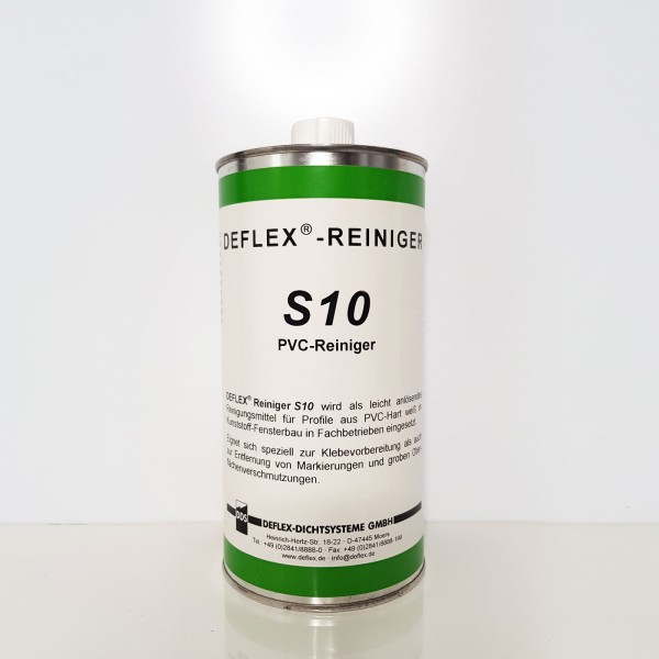 Deflex - S10 PVC reiniger